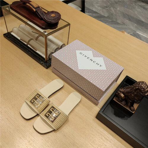 High Quality Luxury Givenchy Trendy Flat Slides – Style 09891 alternate view