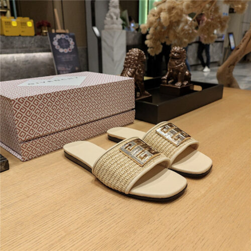 High Quality Luxury Givenchy Trendy Flat Slides – Style 09891