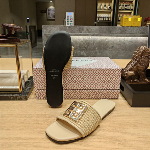 High Quality Luxury Givenchy Trendy Flat Slides – Style 09891 product detail