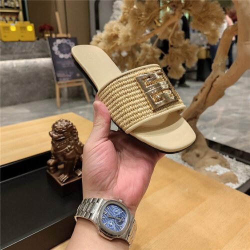 High Quality Luxury Givenchy Trendy Flat Slides – Style 09891 product detail