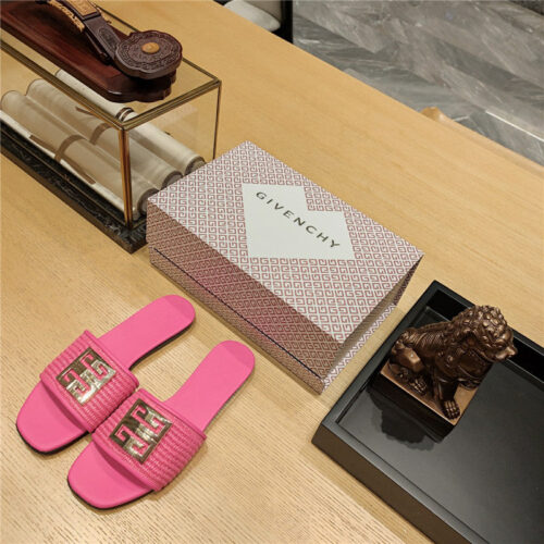 High Quality Luxury Givenchy Trendy Flat Slides – Style 40963