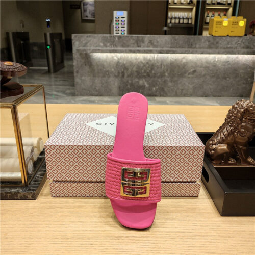 High Quality Luxury Givenchy Trendy Flat Slides – Style 40963 product detail