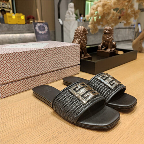 High Quality Luxury Givenchy Trendy Flat Slides – Style 72035