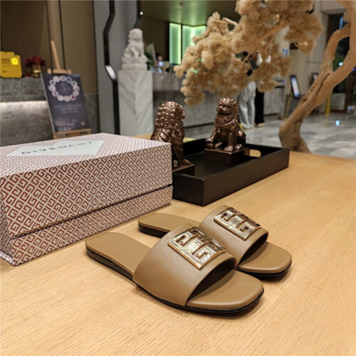 High Quality Luxury Givenchy Trendy Flat Slides – Style 68643