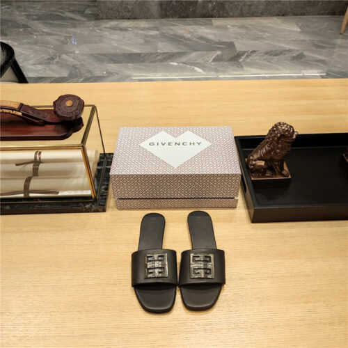 High Quality Luxury Givenchy Trendy Flat Slides – Style 99715 product detail