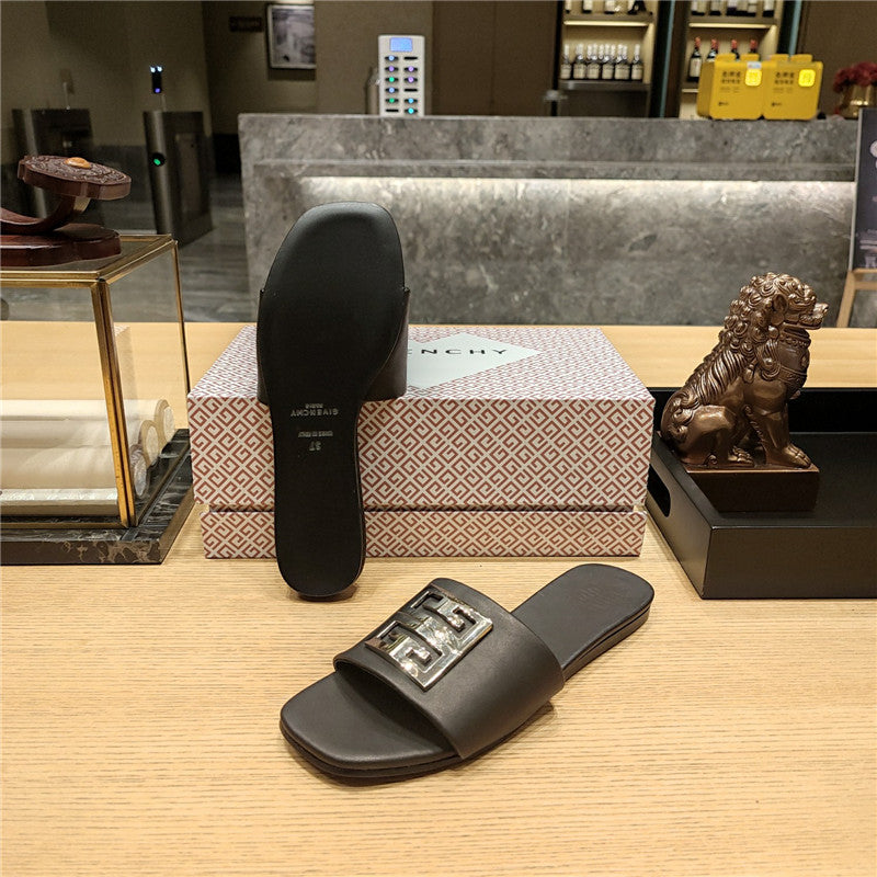 High Quality Luxury Givenchy Trendy Flat Slides – Style 99715 product detail