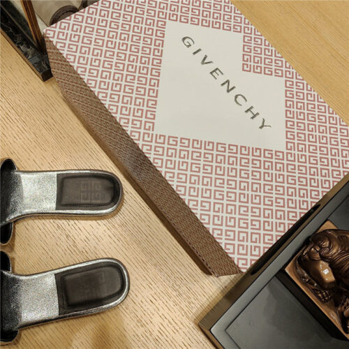 High Quality Luxury Givenchy Trendy Flat Slides – Style 98019 product detail