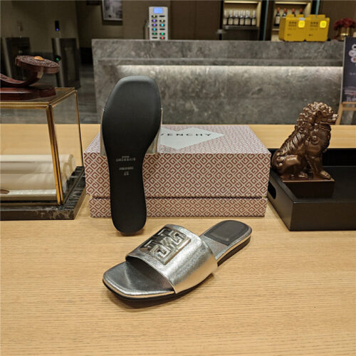 High Quality Luxury Givenchy Trendy Flat Slides – Style 98019 product detail