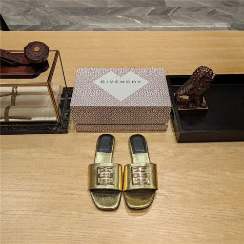 High Quality Luxury Givenchy Trendy Flat Slides – Style 29091 product detail