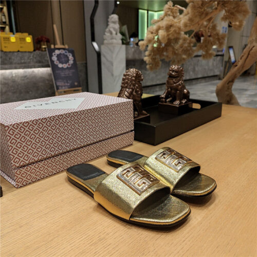 High Quality Luxury Givenchy Trendy Flat Slides – Style 29091