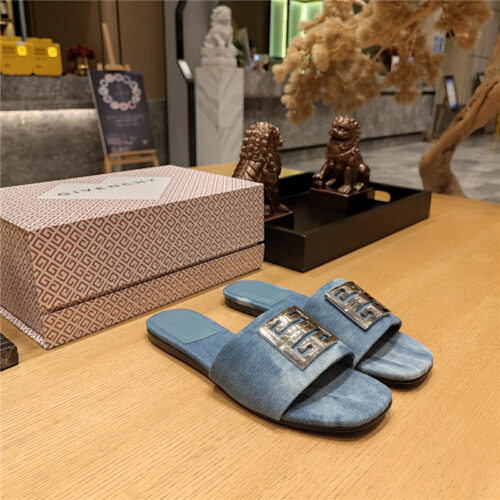 High Quality Luxury Givenchy Trendy Flat Slides – Style 58467
