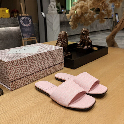 High Quality Luxury Givenchy Trendy Flat Slides – Style 91235