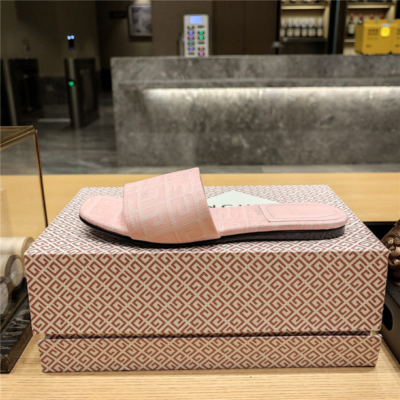 High Quality Luxury Givenchy Trendy Flat Slides – Style 91235 product detail