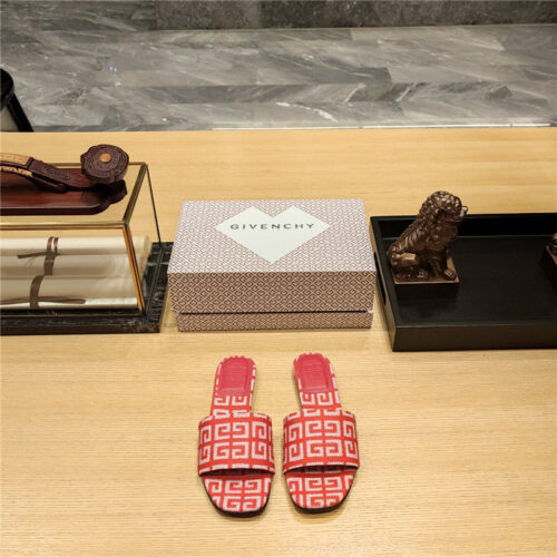 High Quality Luxury Givenchy Trendy Flat Slides – Style 22307 product detail