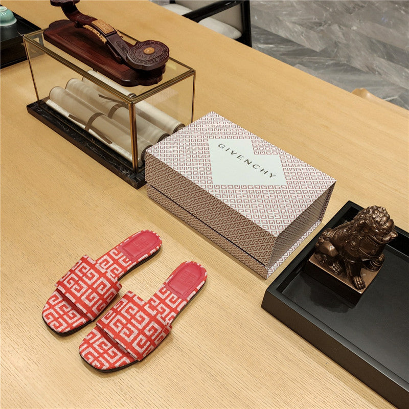 High Quality Luxury Givenchy Trendy Flat Slides – Style 22307 product detail