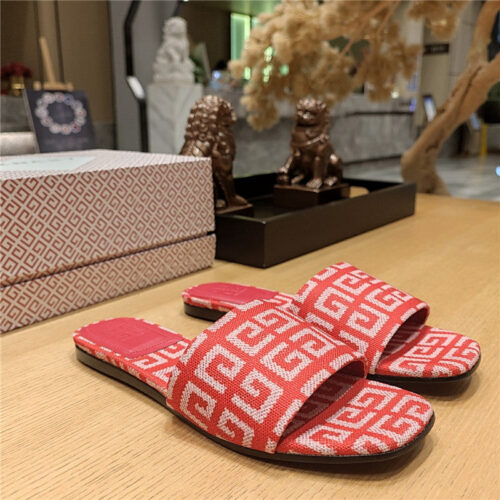 High Quality Luxury Givenchy Trendy Flat Slides – Style 22307