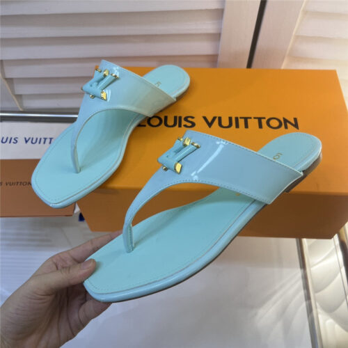 High Quality Luxury Louis Vuitton Latest Flip Flops Slippers – Style 22915 product detail