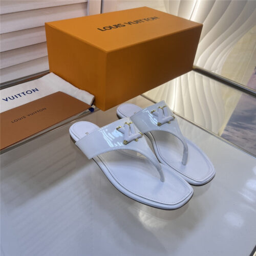 High Quality Luxury Louis Vuitton Latest Flip Flops Slippers – Style 83363