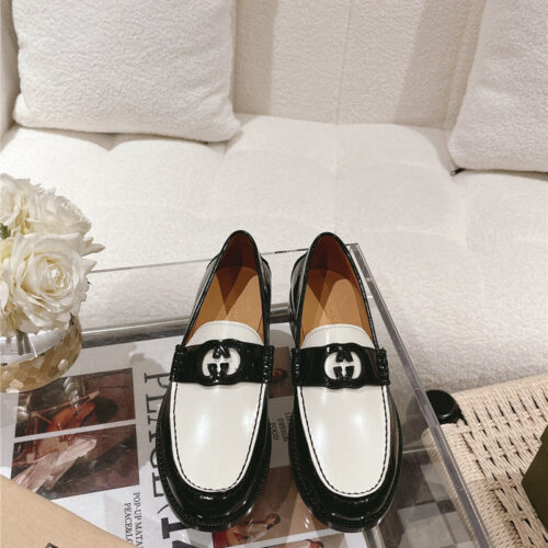 High Quality Luxury Gucci British Style Loafers product detail