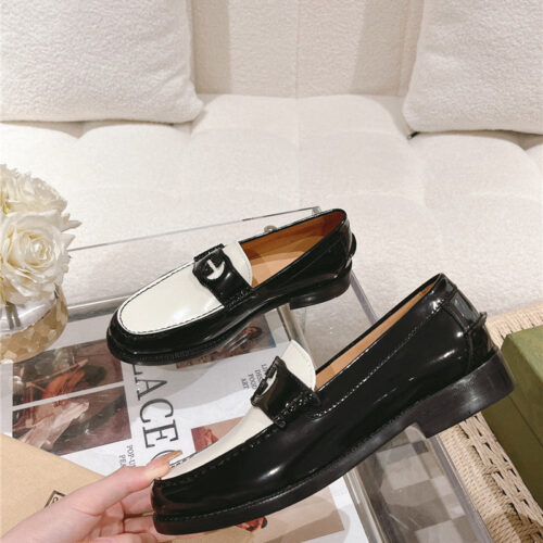 High Quality Luxury Gucci British Style Loafers