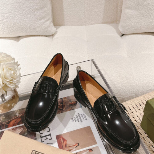 High Quality Luxury Gucci British Style Loafers – Style 77683 alternate view