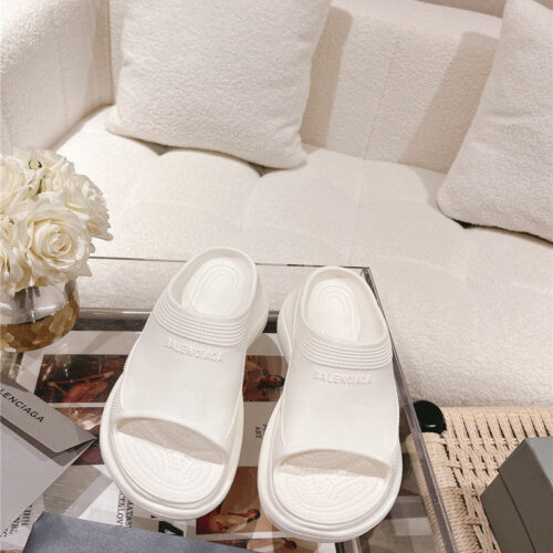 High Quality Luxury Balenciaga Explosive Wedge Platform Sandals – Style 97699 product detail