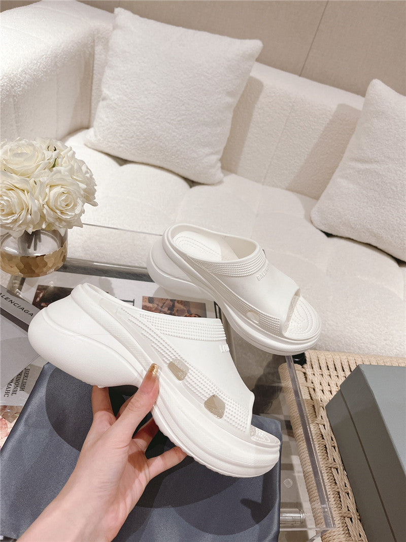 High Quality Luxury Balenciaga Explosive Wedge Platform Sandals – Style 97699 product detail