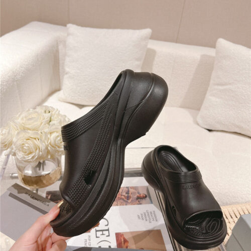High Quality Luxury Balenciaga Explosive Wedge Platform Sandals – Style 30467 alternate view