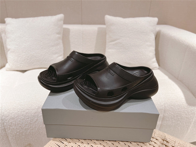 High Quality Luxury Balenciaga Explosive Wedge Platform Sandals – Style 30467