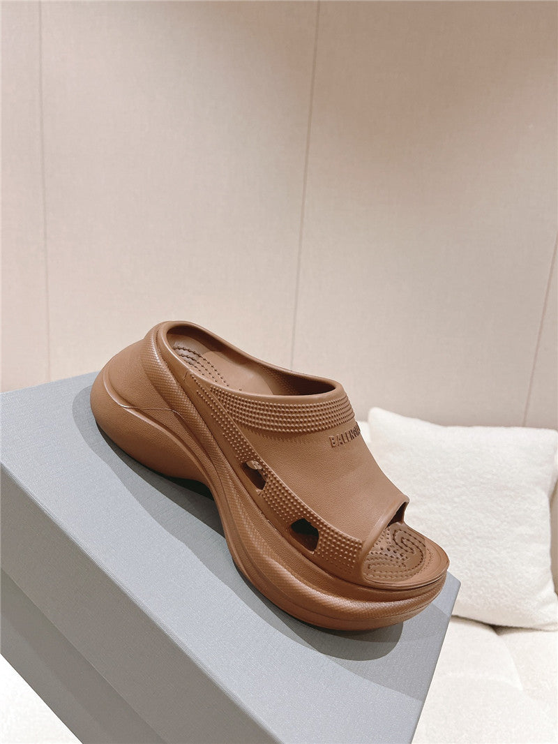 High Quality Luxury Balenciaga Explosive Wedge Platform Sandals product detail