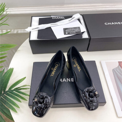 High Quality Luxury Chanel Catwalk Style Camellia Shoes product detail