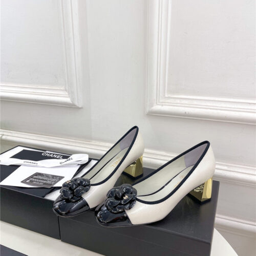High Quality Luxury Chanel Catwalk Style Camellia Shoes – Style 95526