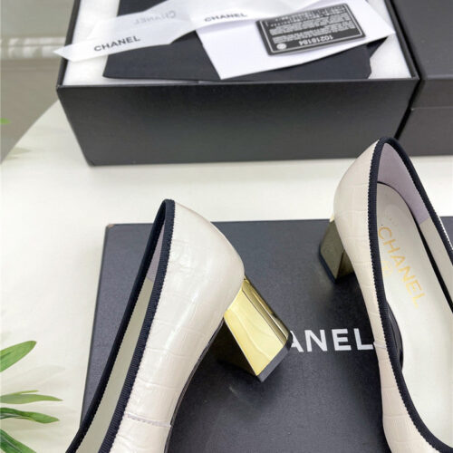 High Quality Luxury Chanel Catwalk Style Camellia Shoes – Style 95526 product detail