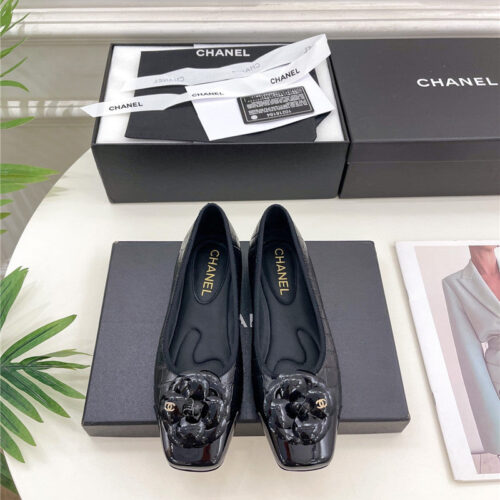 High Quality Luxury Chanel Catwalk Style Camellia Shoes – Style 26598 product detail