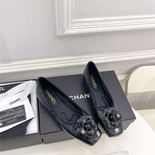 High Quality Luxury Chanel Catwalk Style Camellia Shoes – Style 26598