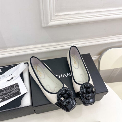 High Quality Luxury Chanel Catwalk Style Camellia Shoes – Style 93830