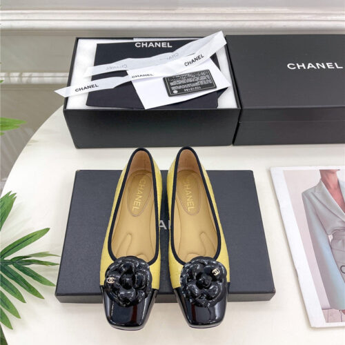 High Quality Luxury Chanel Catwalk Style Camellia Shoes – Style 24902 product detail