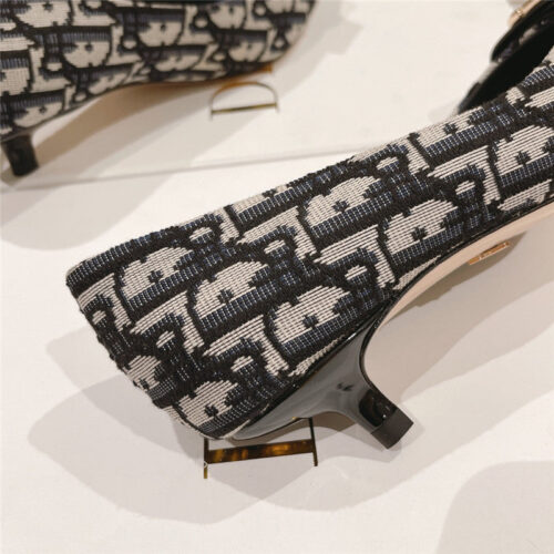 High Quality Luxury Dior Early Spring New Cat Heel Shoes – Style 10374 product detail