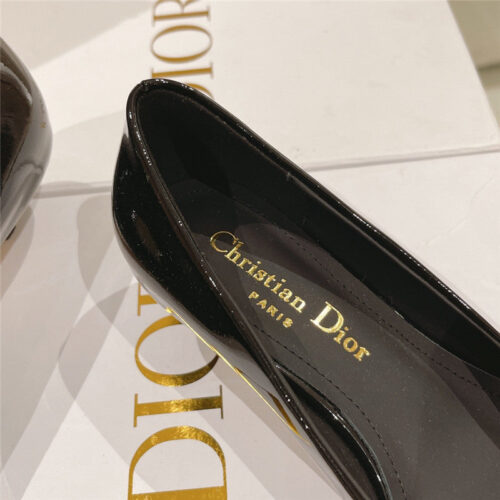 High Quality Luxury Dior Early Spring New Cat Heel Shoes – Style 38054 product detail
