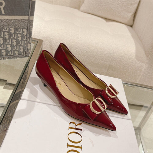 High Quality Luxury Dior Early Spring New Cat Heel Shoes – Style 01894 alternate view
