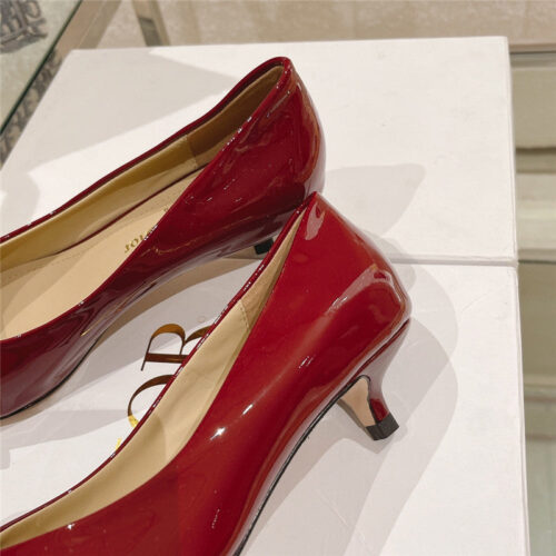 High Quality Luxury Dior Early Spring New Cat Heel Shoes – Style 01894 product detail