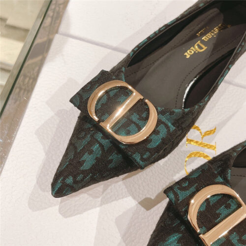 High Quality Luxury Dior Early Spring New Cat Heel Shoes – Style 93414 product detail