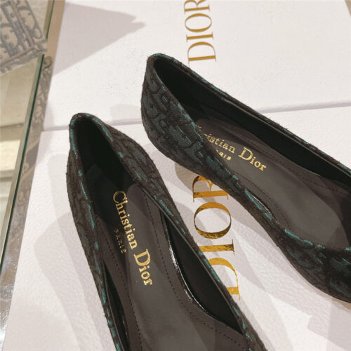 High Quality Luxury Dior Early Spring New Cat Heel Shoes – Style 93414 product detail