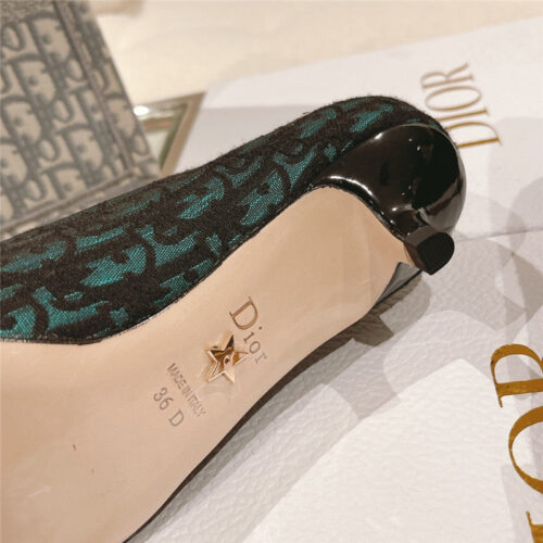 High Quality Luxury Dior Early Spring New Cat Heel Shoes – Style 93414 product detail