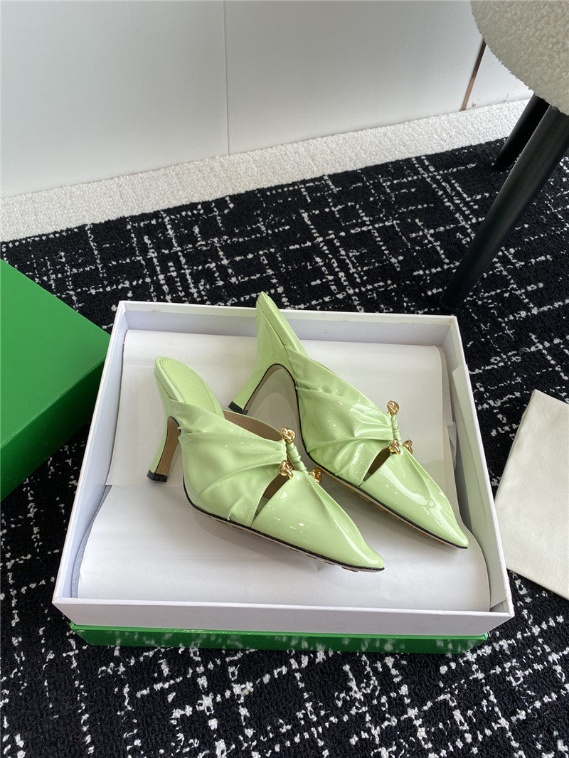 High Quality Luxury Bottega Veneta Pre-Fall New Bunnie Mules – Style 70918 product detail