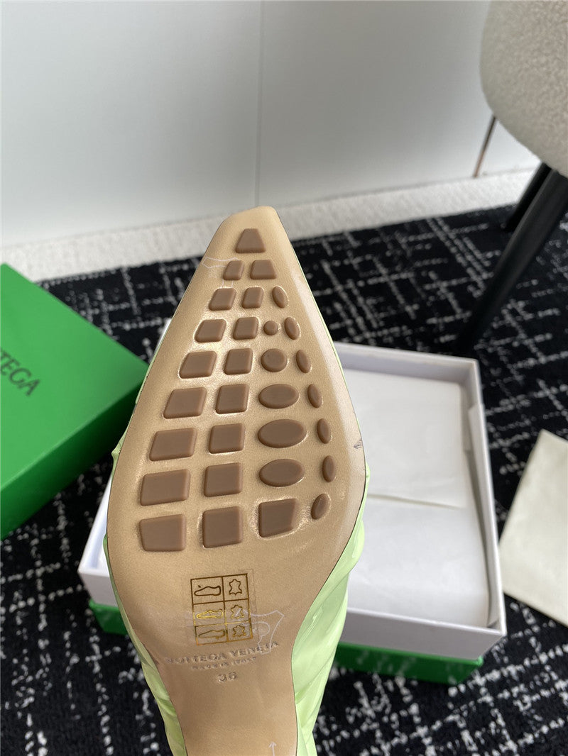 High Quality Luxury Bottega Veneta Pre-Fall New Bunnie Mules – Style 70918 product detail