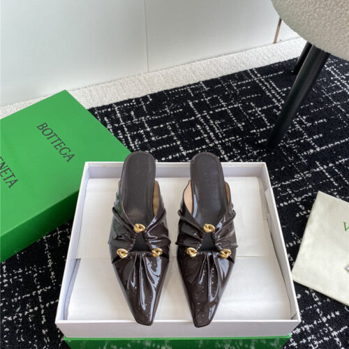 High Quality Luxury Bottega Veneta Pre-Fall New Bunnie Mules – Style 34758 product detail