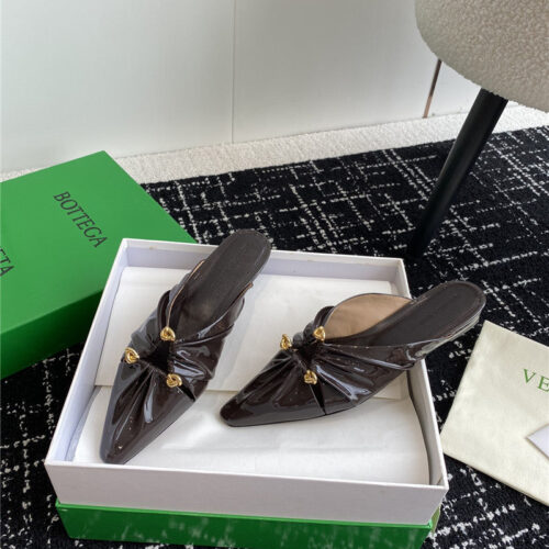 High Quality Luxury Bottega Veneta Pre-Fall New Bunnie Mules – Style 34758 product detail