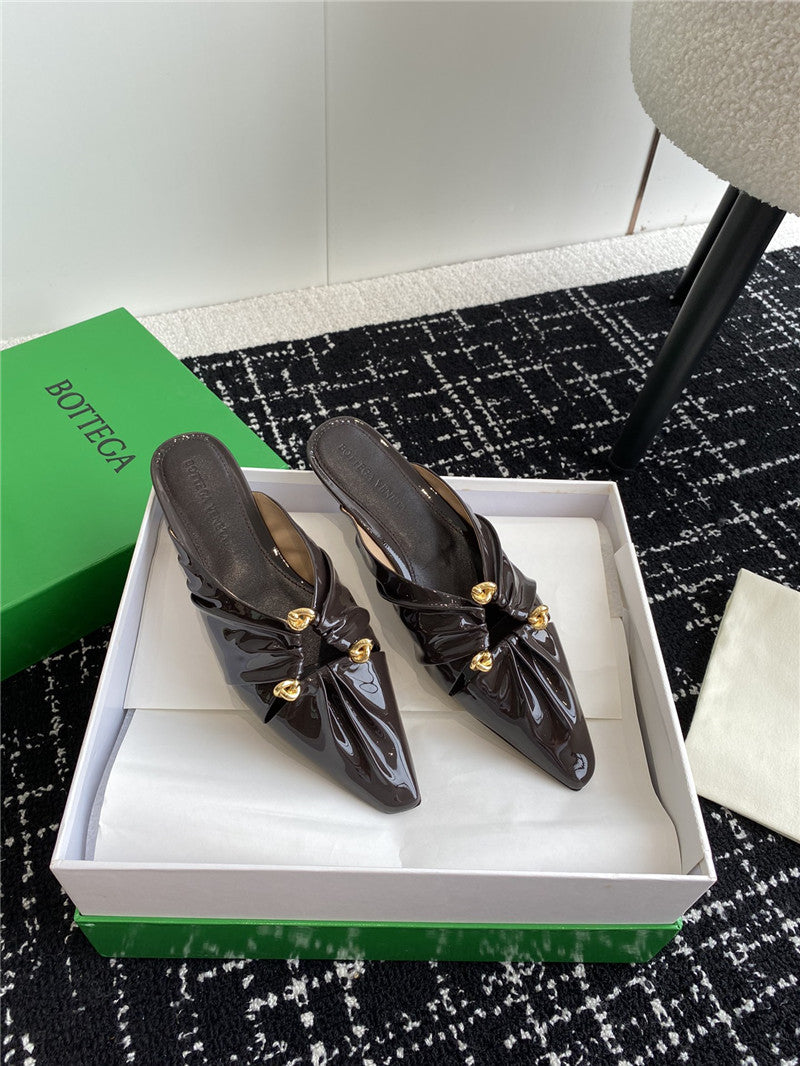 High Quality Luxury Bottega Veneta Pre-Fall New Bunnie Mules – Style 34758 product detail
