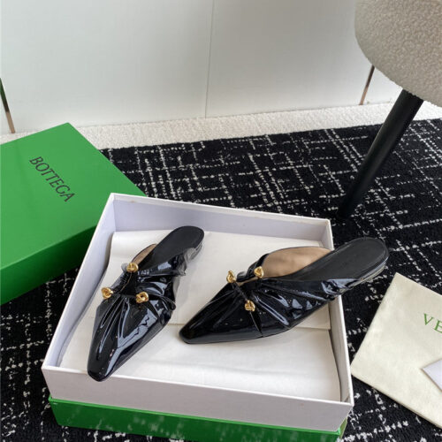 High Quality Luxury Bottega Veneta Pre-Fall New Bunnie Mules – Style 64134 alternate view